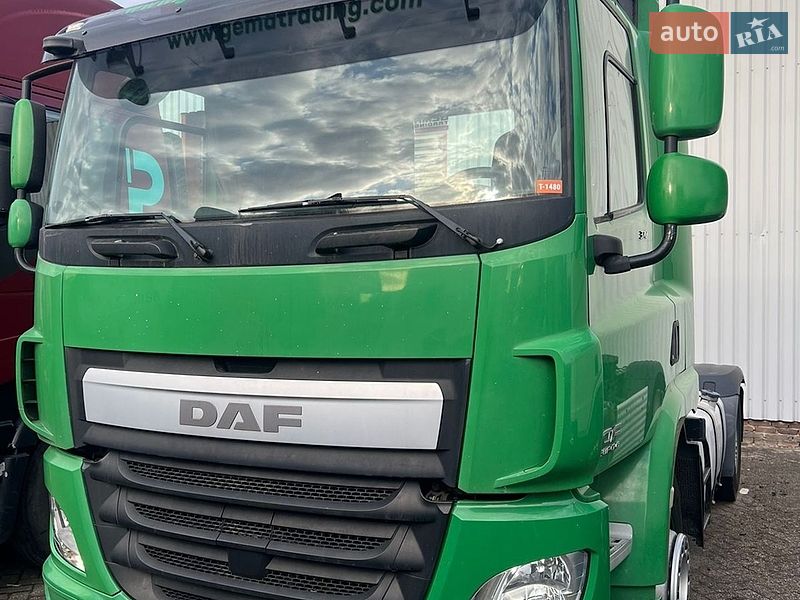 2015 DAF CF, VIN XLRTEM4100G071475:plate — фото 1 (autoria)