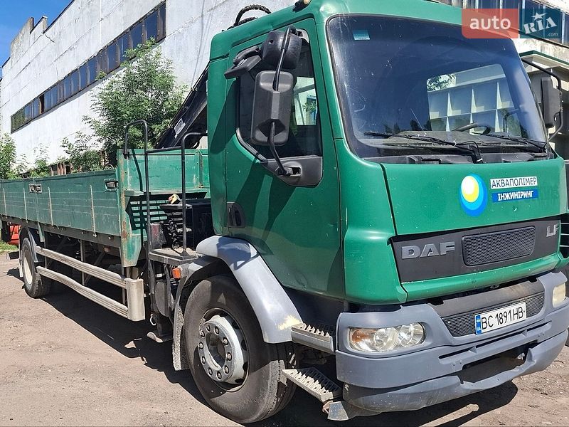 Кран-манипулятор DAF LF 2005 в Львове