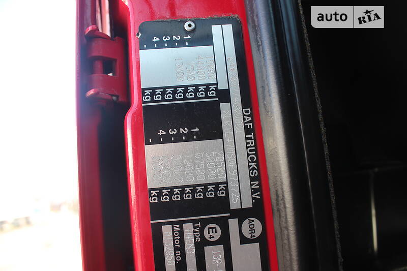 Тягач DAF XF 105 2012 в Хусті фото 22 Тягач DAF XF 105 2012 в Хусті