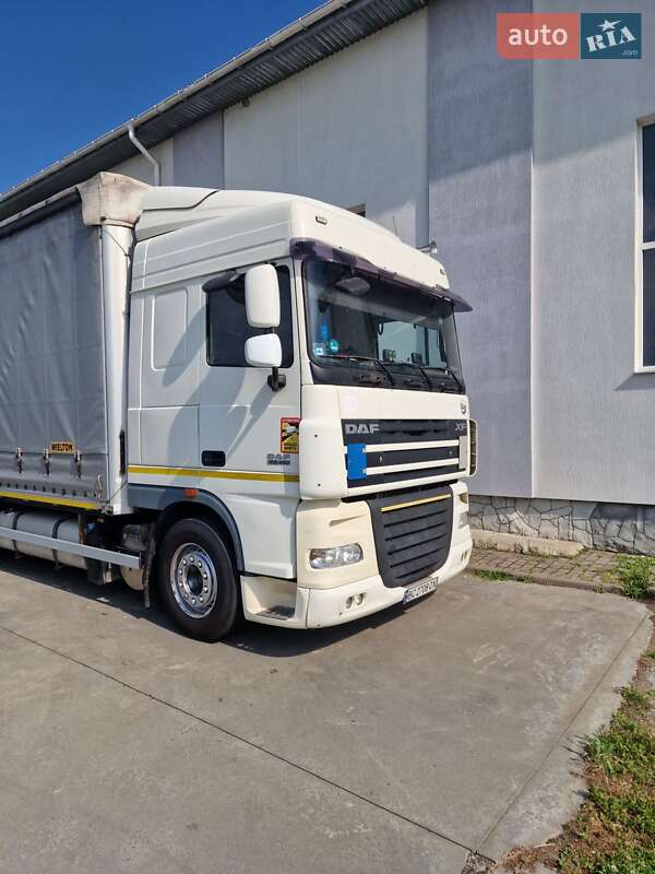 Борт DAF XF 105 2016 в Рава-Руській
