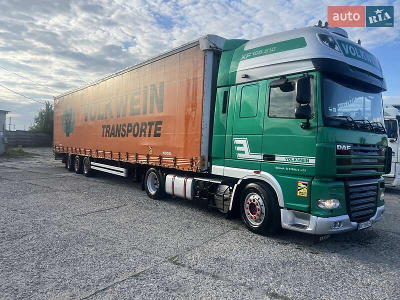 Тягач DAF XF 105 2011 в Шептицькому