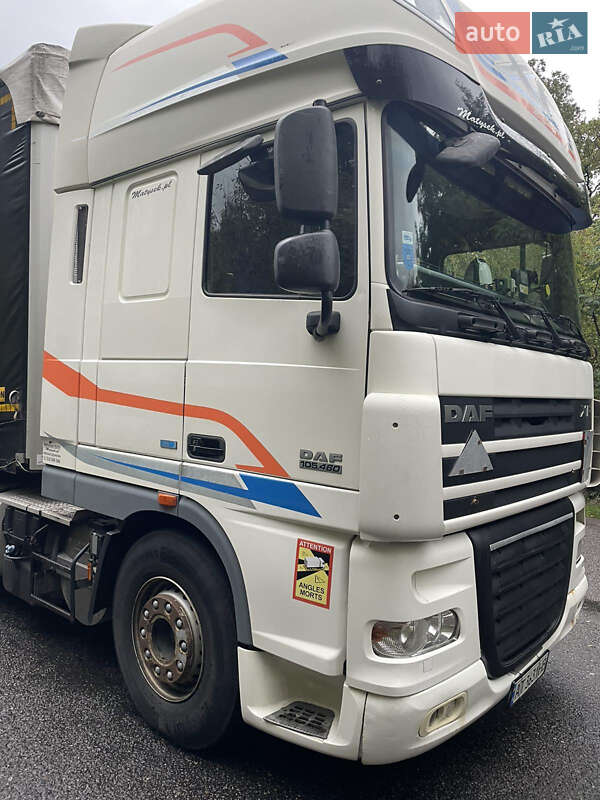 Тягач DAF XF 105 2013 в Ивано-Франковске