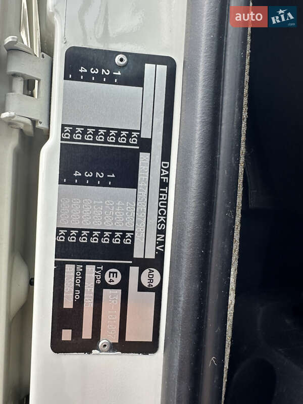 Тягач DAF XF 105 2013 в Хусте фото 58 Тягач DAF XF 105 2013 в Хусте