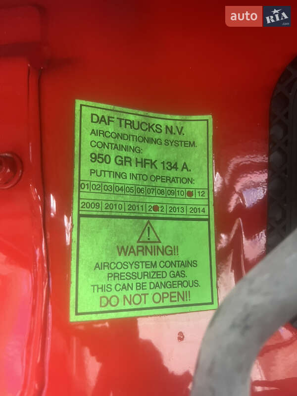 Тягач DAF XF 105 2012 в Кам'янському