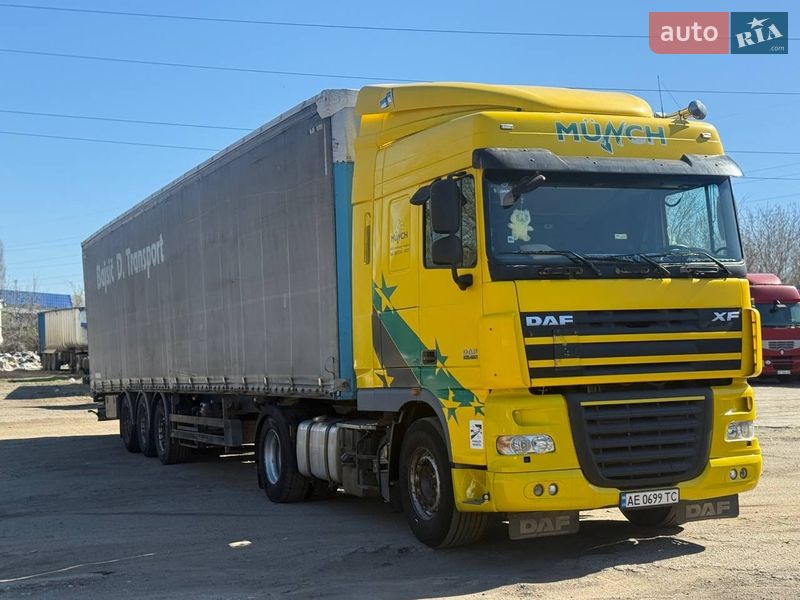Тентований DAF XF 105 2007 в Дніпрі