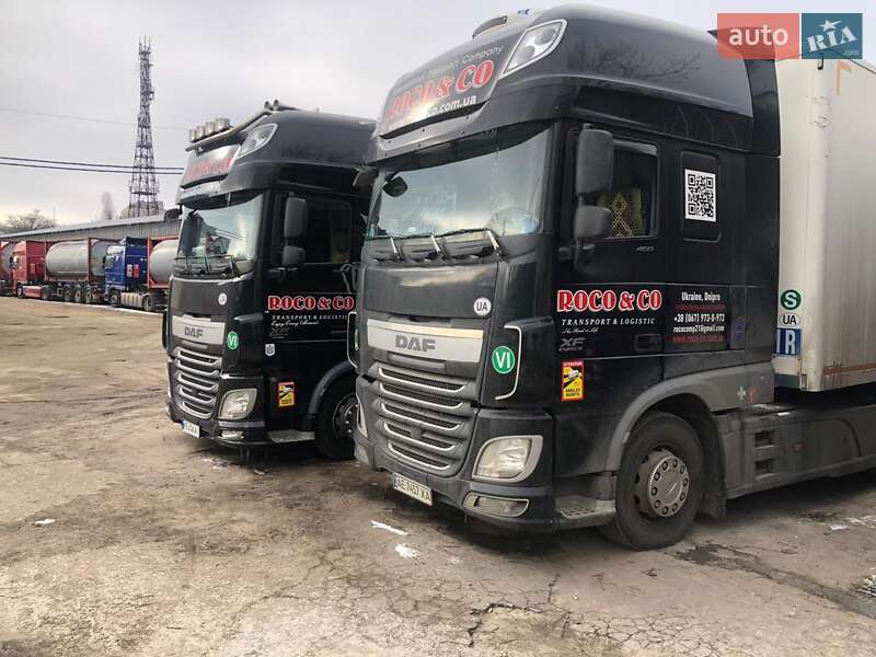 Контейнеровоз DAF XF 106 2016 в Дніпрі