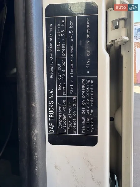 DAF XF 106 2015 VIN XLRTEH4300G082802 фото оголошення 33 з 50