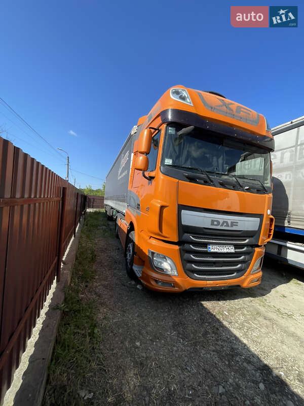 Борт DAF XF 460 FT 2013 в Ивано-Франковске
