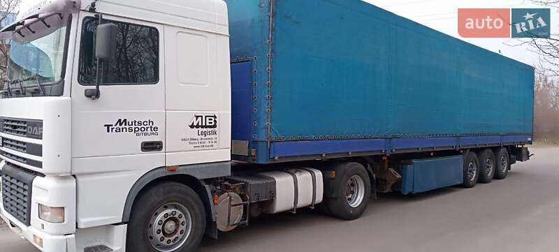 Тягач DAF XF 95 2002 в Фастове