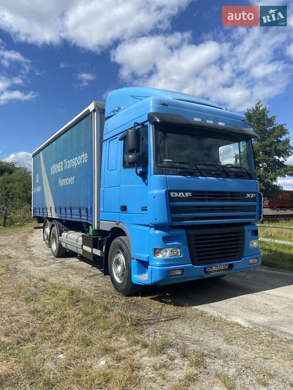 Грузовой фургон DAF XF 95 2004 в Рокитном