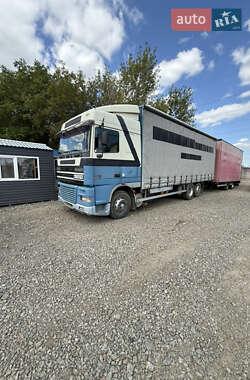 Грузовой фургон DAF XF 95 2002 в Смеле