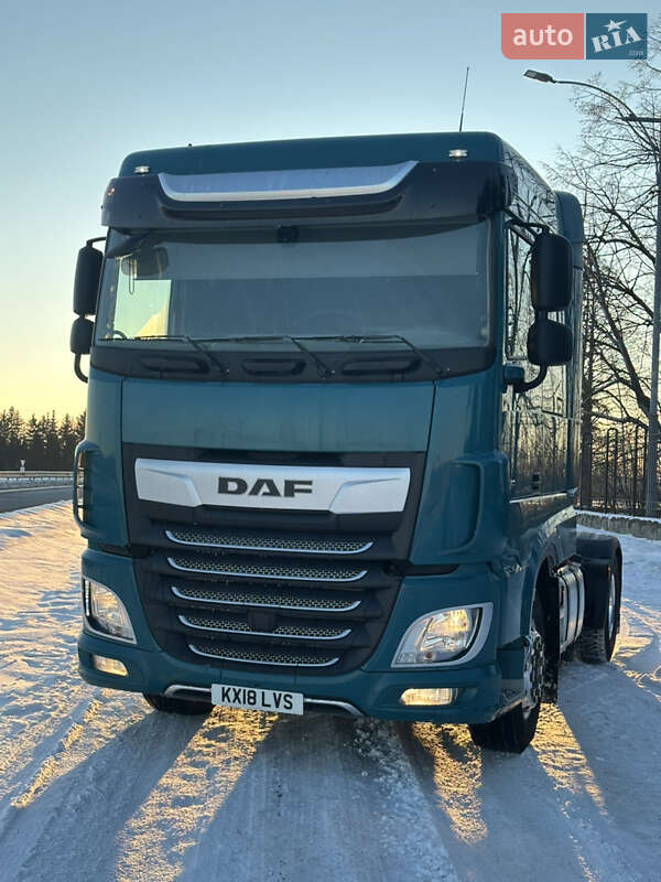 2018 DAF XF, VIN XLRTGH4300G193342:plate — фото 1 (autoria)