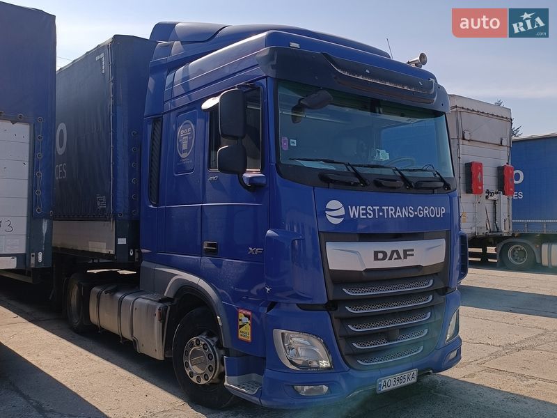 2018 DAF XF, VIN XLRTEH4300G212487:plate — фото 1 (autoria)