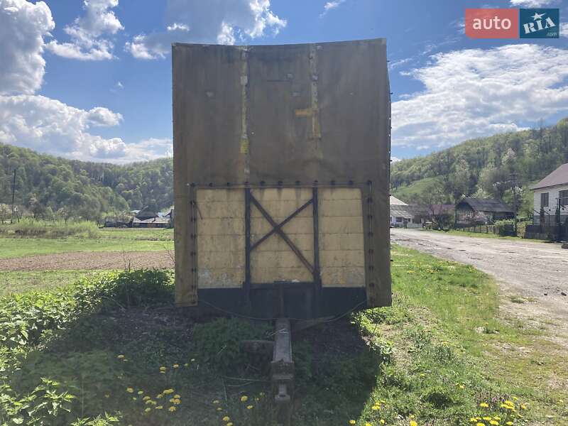 Тентованный борт (штора) - полуприцеп Dittmann DSA 1989 в Хусте фото 4 Тентованный борт (штора) - полуприцеп Dittmann DSA 1989 в Хусте