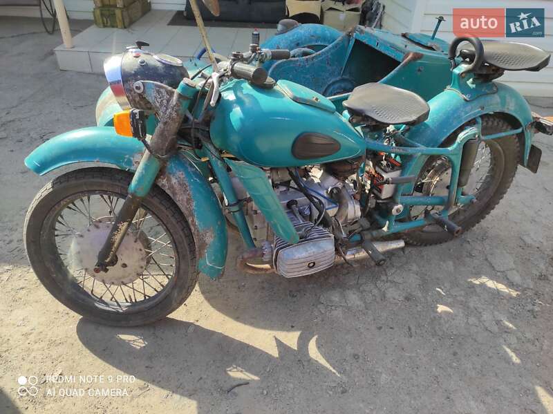 Мотоцикл з коляскою Дніпро (КМЗ) МТ-9 1970 в Бершаді фото 2 Мотоцикл з коляскою Дніпро (КМЗ) МТ-9 1970 в Бершаді