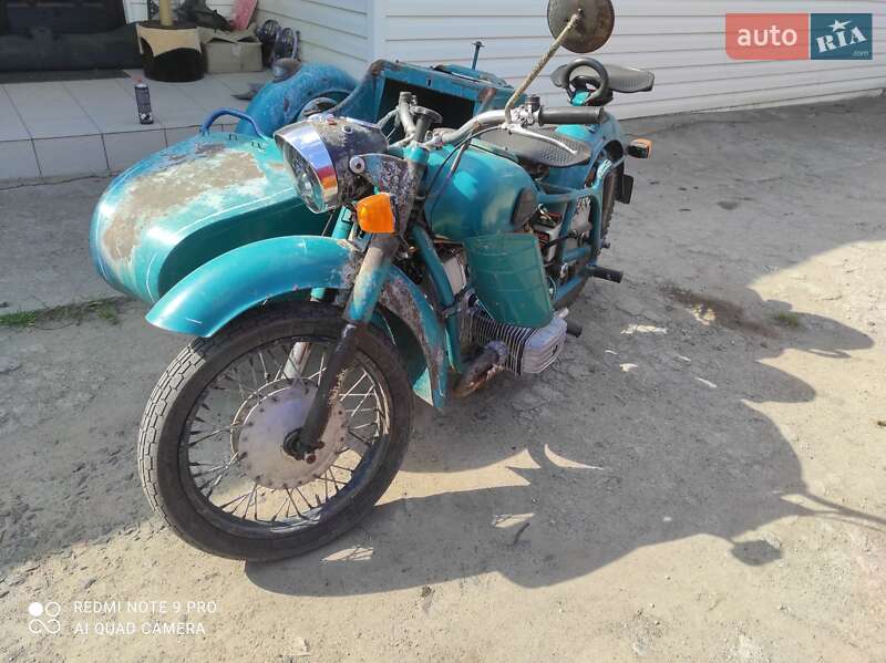 Мотоцикл з коляскою Дніпро (КМЗ) МТ-9 1970 в Бершаді фото Мотоцикл з коляскою Дніпро (КМЗ) МТ-9 1970 в Бершаді