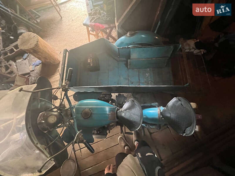 Мотоцикл с коляской Днепр (КМЗ) МТ-9 1974 в Опошне