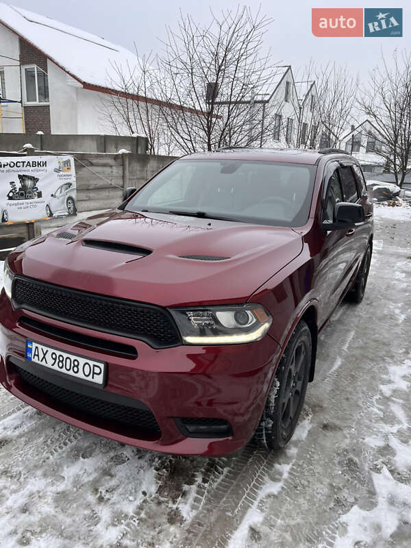 2017 Dodge Durango, VIN 1C4RDJDG9JC194813:plate — фото 1 (autoria)