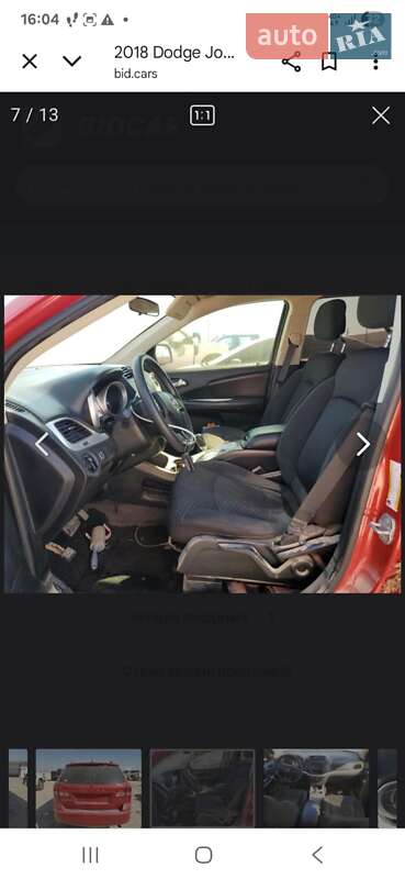 Внедорожник / Кроссовер Dodge Journey 2018 в Львове фото 43 Внедорожник / Кроссовер Dodge Journey 2018 в Львове