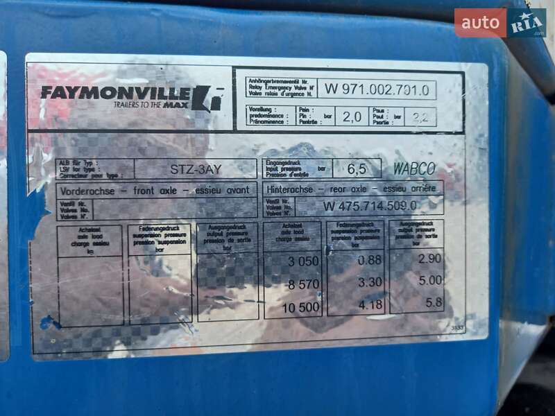 Низкорамная платформа Faymonville STBZ 2005 в Жашкове фото 25 Низкорамная платформа Faymonville STBZ 2005 в Жашкове