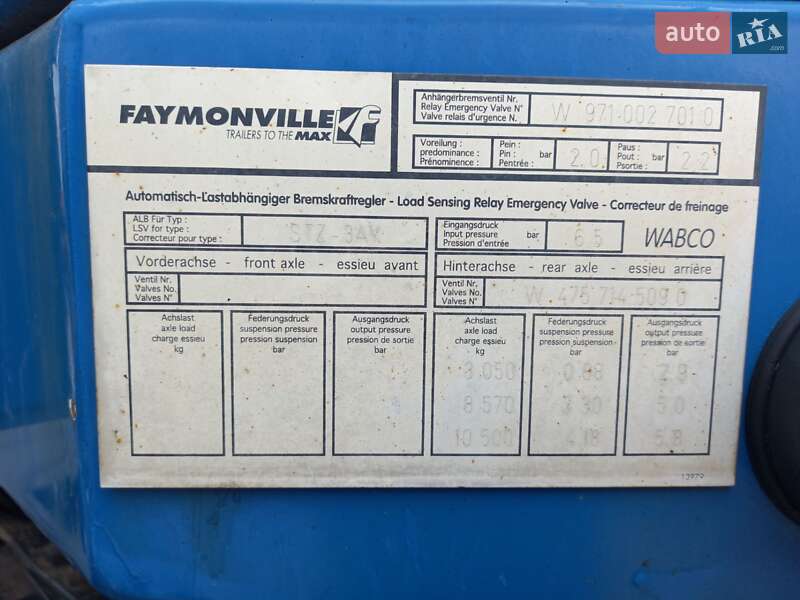 Низкорамная платформа Faymonville STBZ 2005 в Жашкове фото 27 Низкорамная платформа Faymonville STBZ 2005 в Жашкове