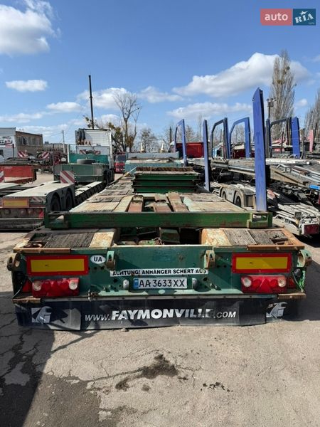 Низкорамна платформа Faymonville STN 2005 в Бучі