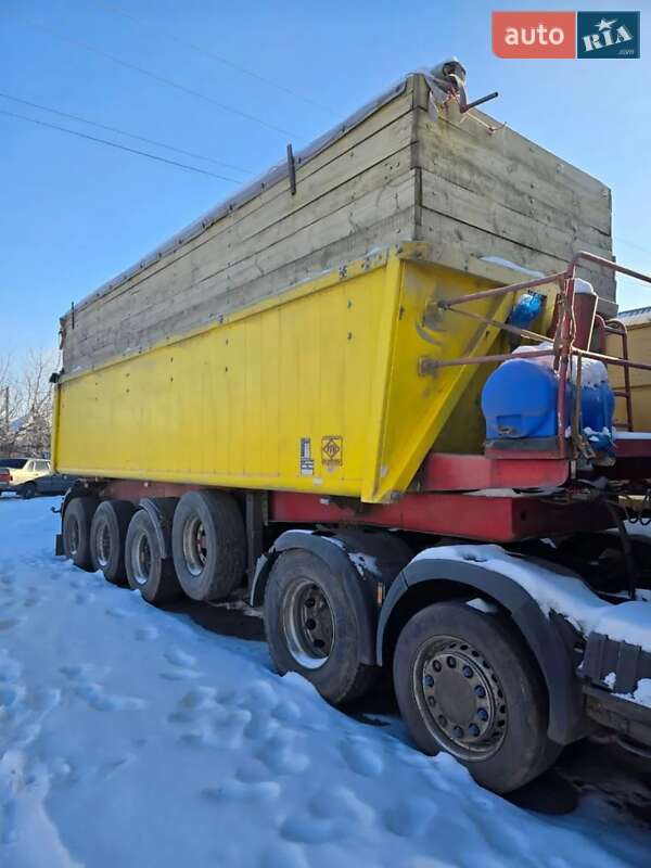 Зерновоз - полуприцеп Feldbinder MUL 1992 в Ромнах