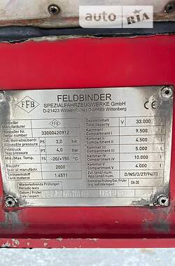 Цистерна напівпричіп Feldbinder TSA 2001 в Миколаєві