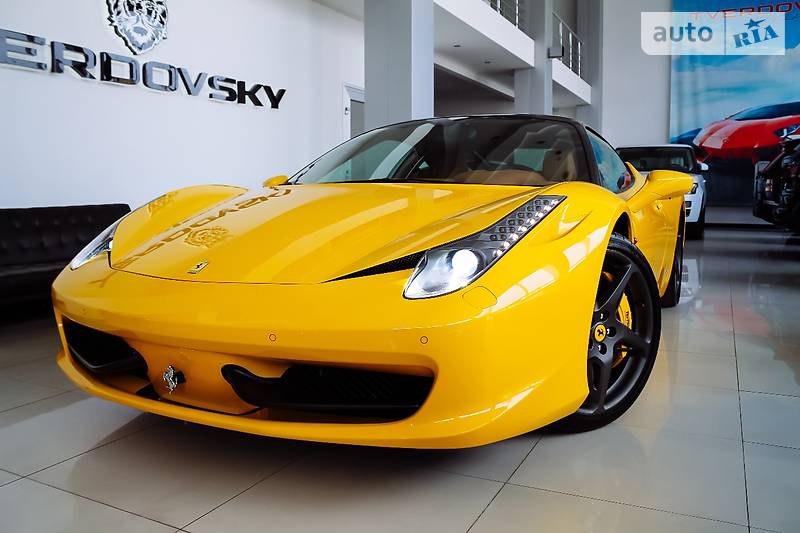 Ferrari 458 Italia 2010 года
