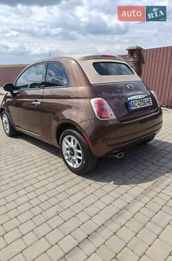 Кабриолет Fiat 500 2012 в 
