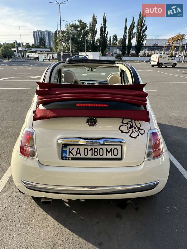 Кабриолет Fiat 500 2012 в Киеве