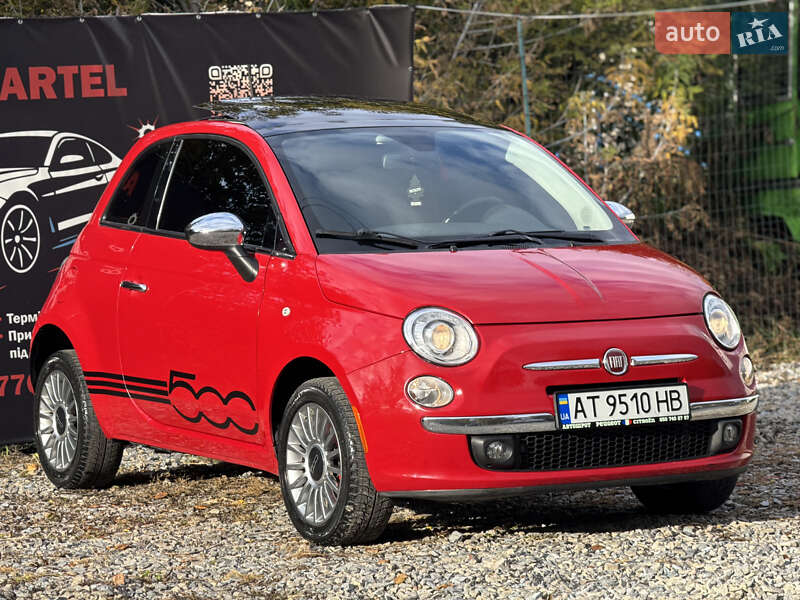 Хетчбек Fiat 500 2012 в Івано-Франківську