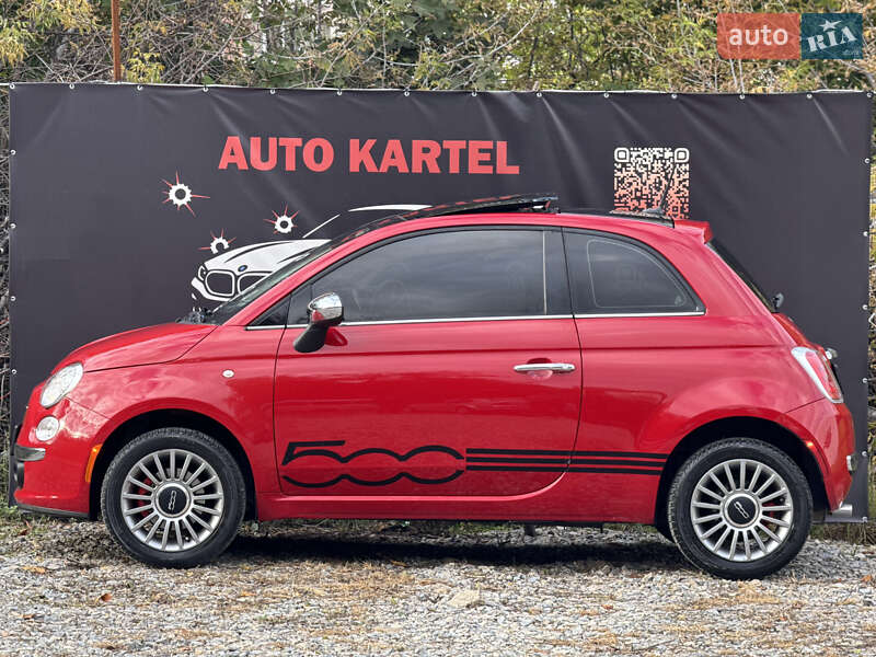 Хетчбек Fiat 500 2012 в Івано-Франківську