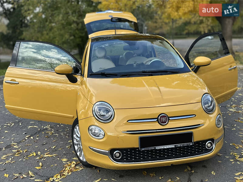 Хэтчбек Fiat 500 2015 в Южноукраинске