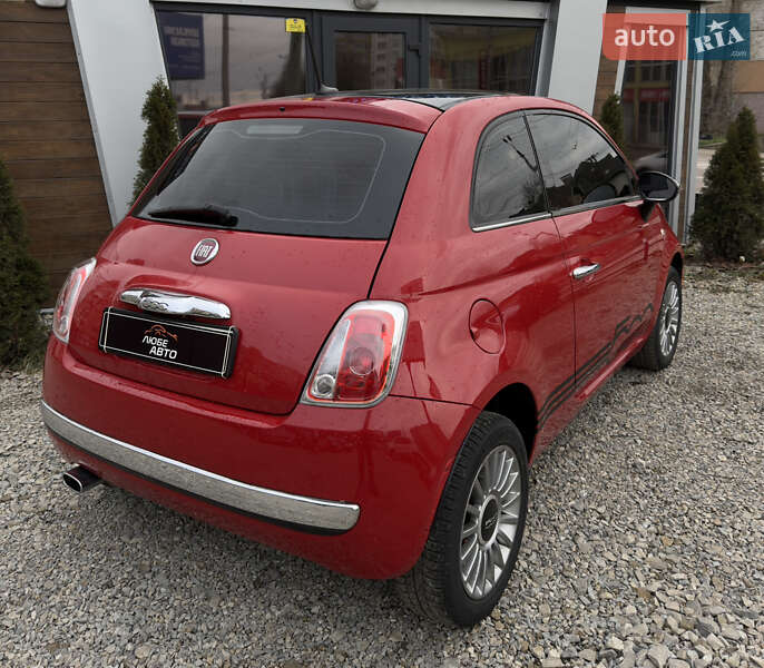 Хетчбек Fiat 500 2012 в Івано-Франківську