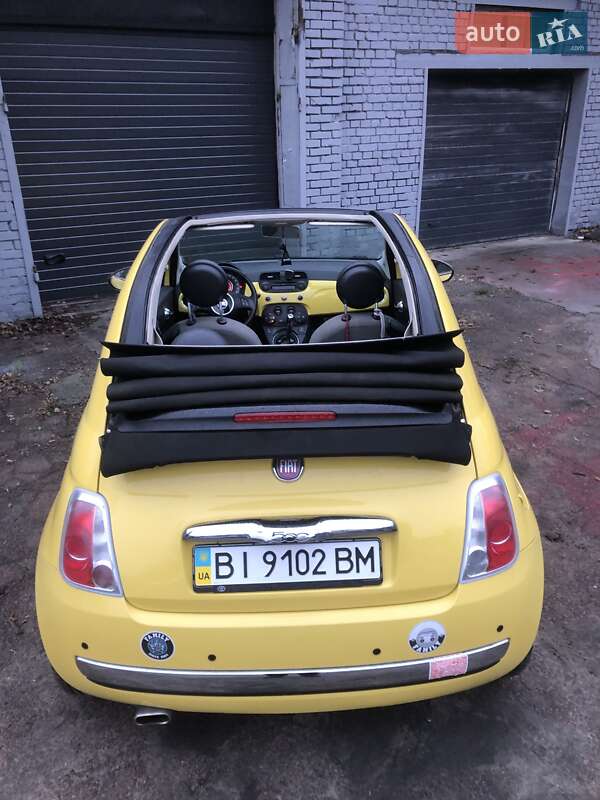Кабриолет Fiat 500 2012 в Киеве