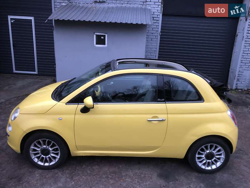 Кабриолет Fiat 500 2012 в Киеве
