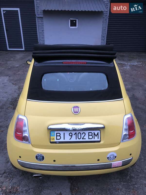 Кабриолет Fiat 500 2012 в Киеве