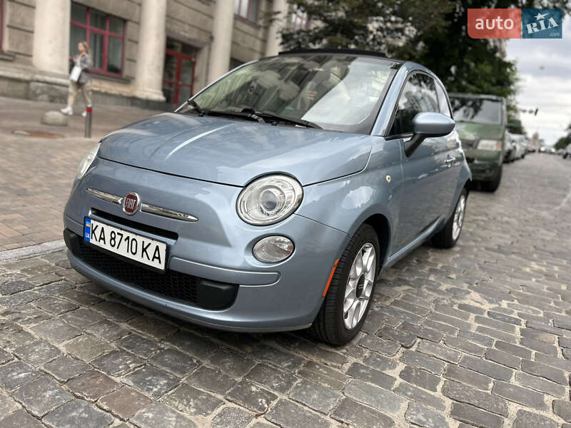 Кабриолет Fiat 500C 2015 в Киеве