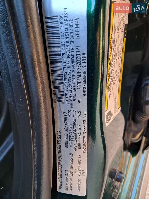 Хэтчбек Fiat 500L 2013 в Ровно фото 40 Хэтчбек Fiat 500L 2013 в Ровно