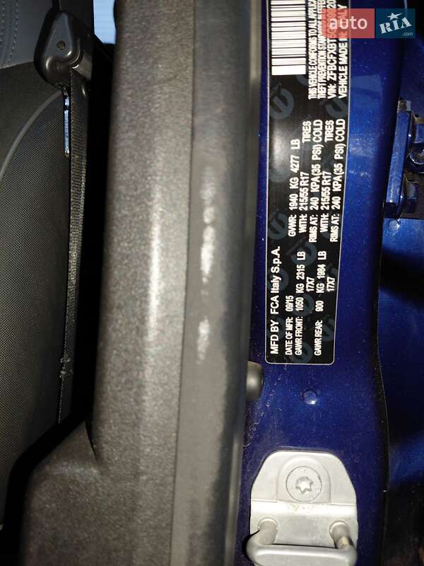 Внедорожник / Кроссовер Fiat 500X 2015 в Киеве фото 42 Внедорожник / Кроссовер Fiat 500X 2015 в Киеве