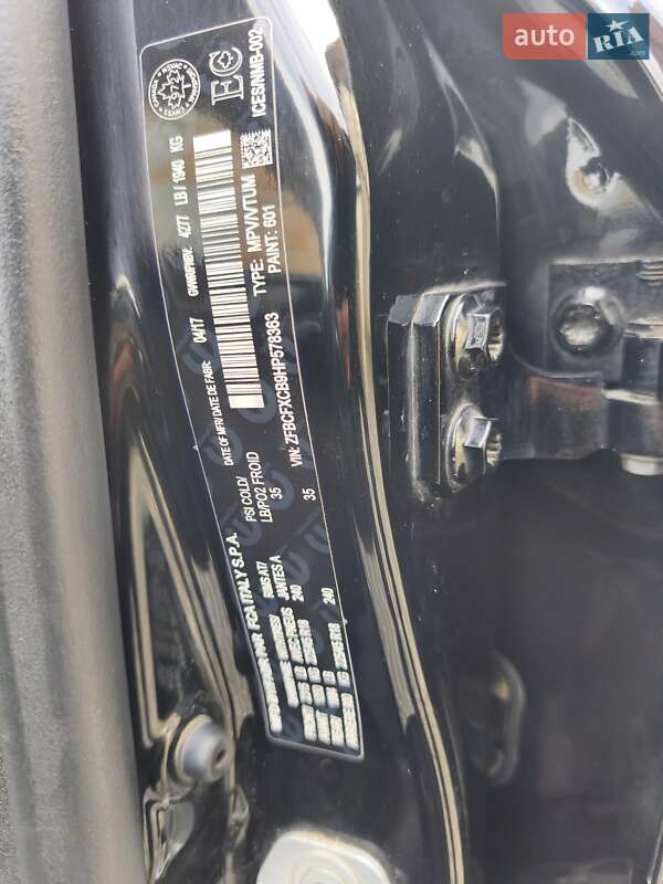 Внедорожник / Кроссовер Fiat 500X 2017 в Лубнах