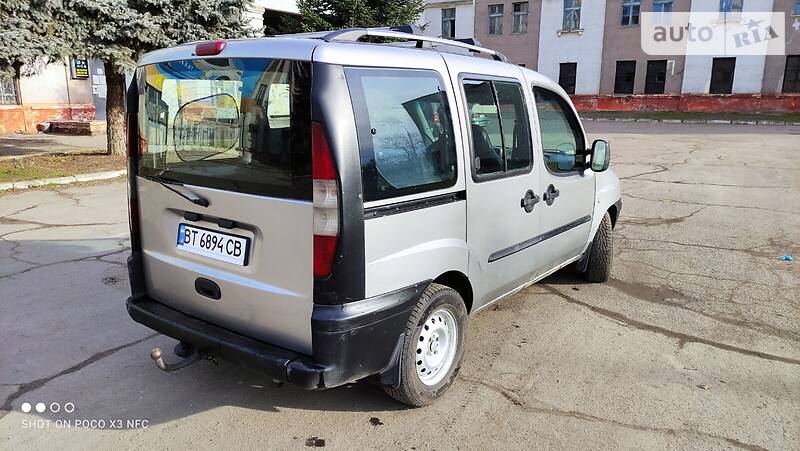 Минивэн Fiat Doblo Panorama 2002 в Черноморске фото 4 Минивэн Fiat Doblo Panorama 2002 в Черноморске