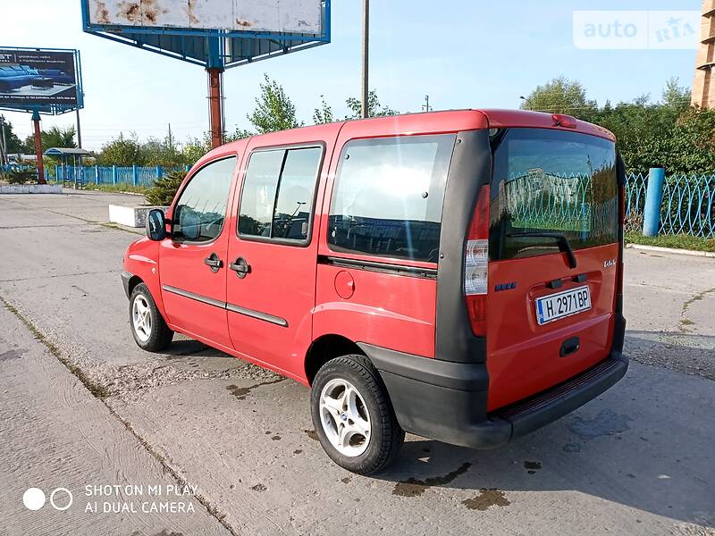 Минивэн Fiat Doblo 2001 в Черновцах