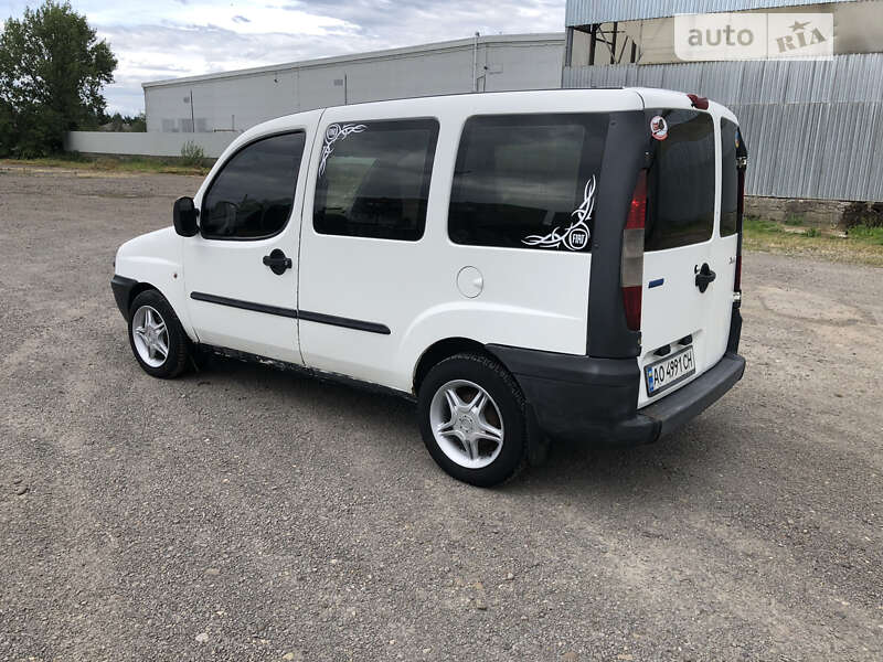 Минивэн Fiat Doblo 2002 в Виноградове