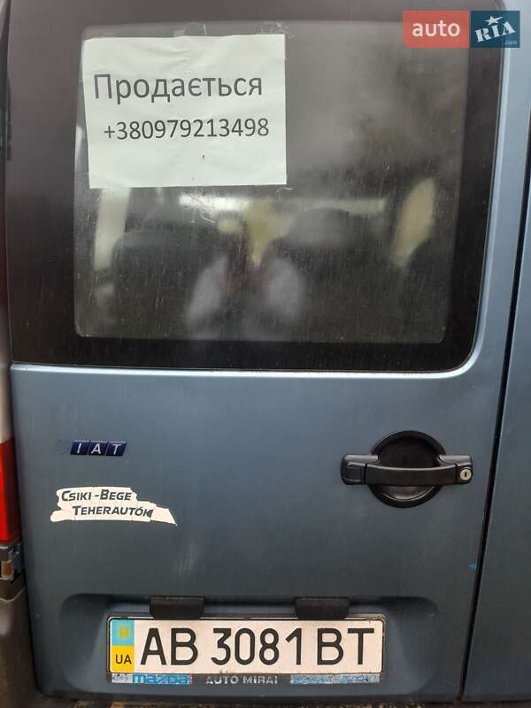 Мінівен Fiat Doblo 2001 в Могилів-Подільському