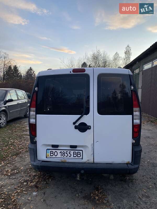 Минивэн Fiat Doblo 2002 в Монастыриске фото 2 Минивэн Fiat Doblo 2002 в Монастыриске