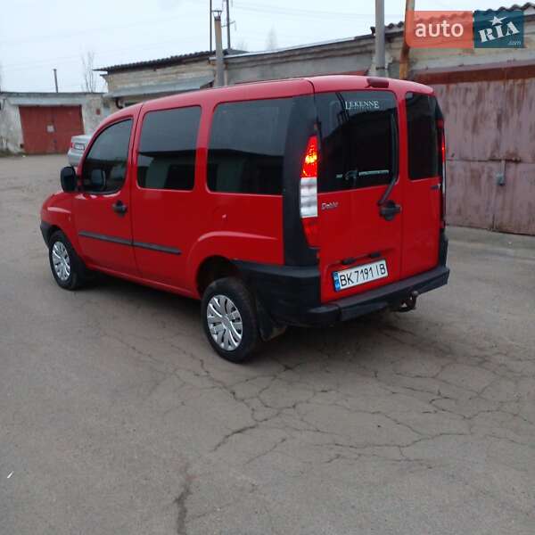 Мінівен Fiat Doblo 2001 в Рівному