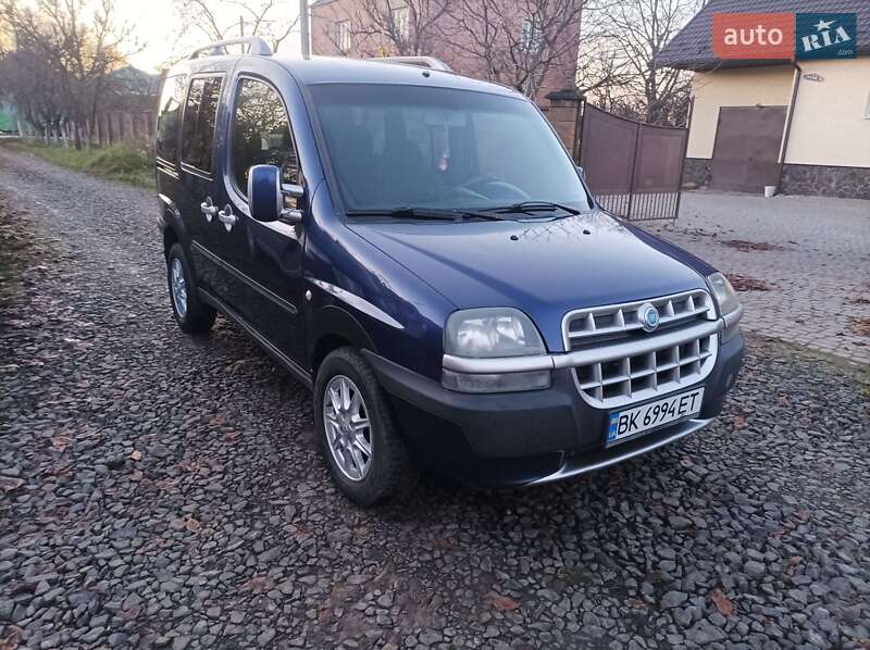 Мінівен Fiat Doblo 2003 в Луцьку фото 2 Мінівен Fiat Doblo 2003 в Луцьку