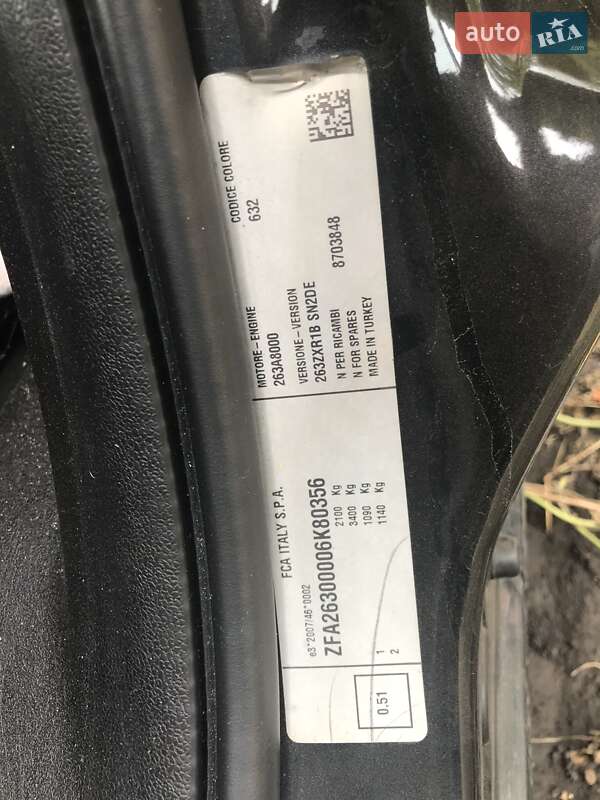 Другие грузовики Fiat Doblo 2018 в Днепре